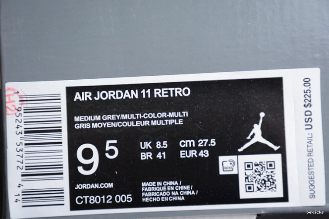 Rep ct8012-005 retro 2021 cool jordan air grey 11 0424